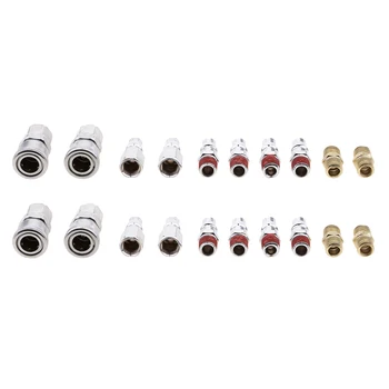

20 X Air Quick Connector Adapter For Air Tool Compressor Auto Industry