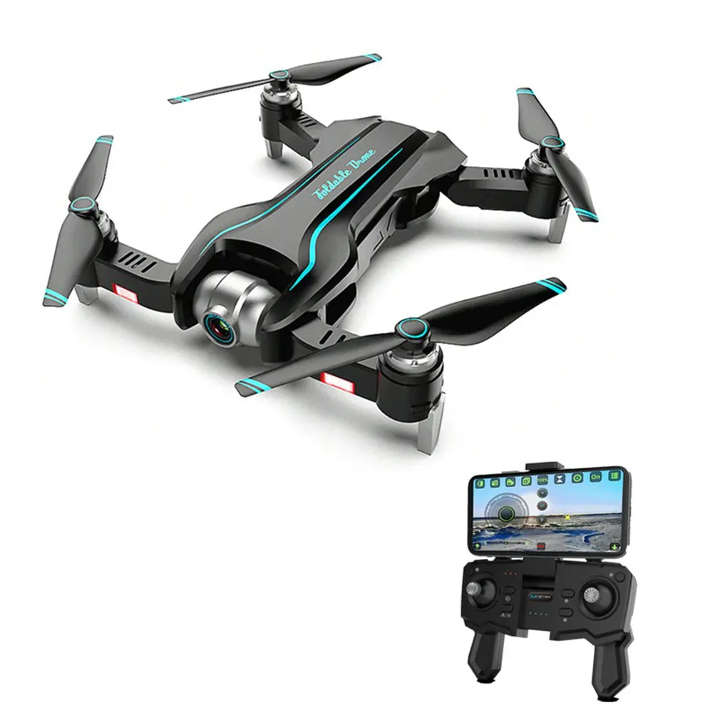 

S17 RC Drone 4K Dual Camera HD Aerial Video Optical Flow Positioning One-key Return Adjustable Angle Camera Helicopter Toys