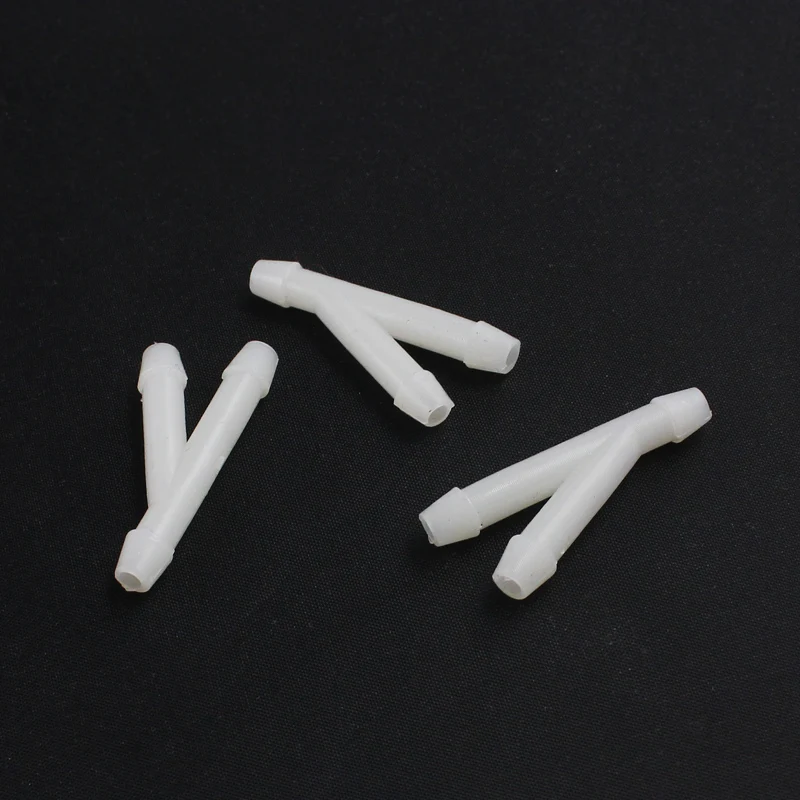 

500x Auto Y-shaped connecting tube series White color Retainer