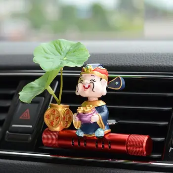

Car Aromatherapy God Of Wealth Decoration Jewelry Natural Long Lasting Non-Toxic And Chemical-Free Fragrance 1 Pcs
