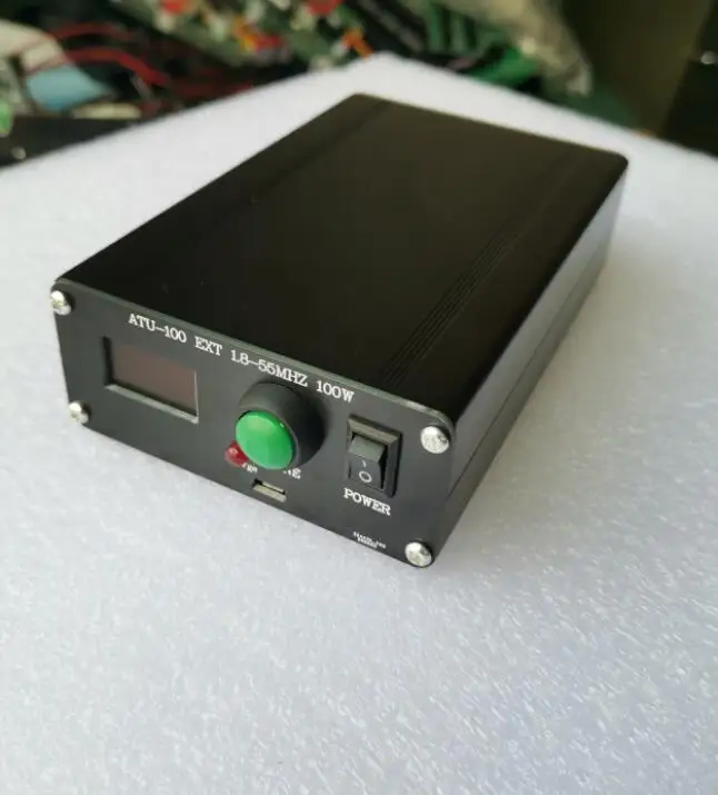 Готовая фотовспышка 1 8-50 МГц автоматическая антенна тюнер N7DDC 7x7 + Mini 0 96 OLED