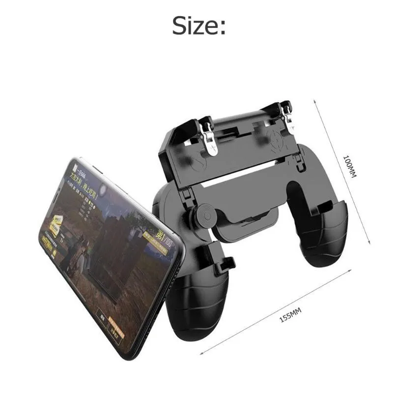  1Pcs Gamepad Handle Wireless Joystick Remote Control Controller L1R1 Fire Shooter Accessories For A