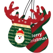 Рождественский орнамент автомобильный освежитель воздуха милые рога освежители воздуха подвесной автопарфюм Авто Декор инструменты автомобильный диффузор