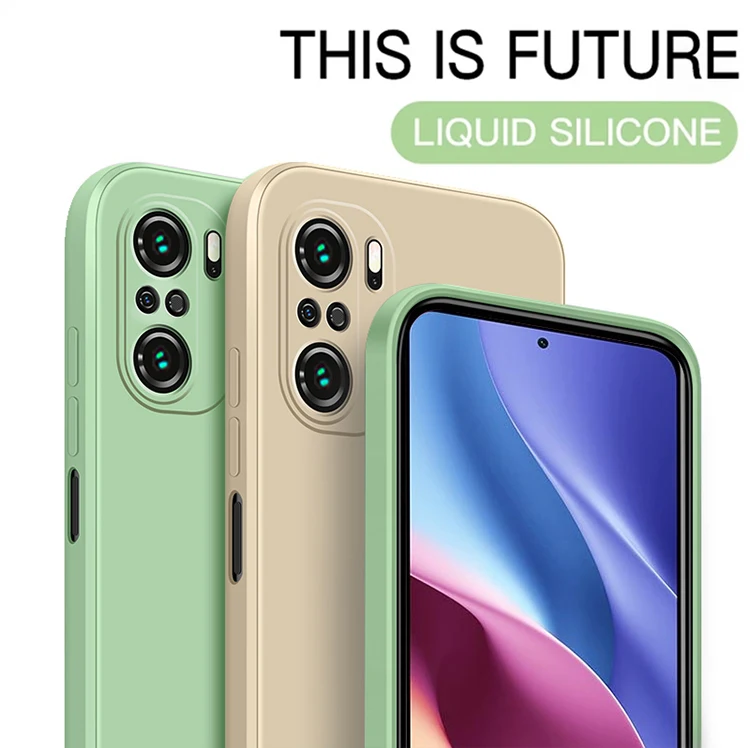 iphone 11 Pro Max  case Square Liquid Silicone Case For Xiaomi Redmi Note 10 9 8 7 Pro 9S Redmi K40 K20 9A Mi 11 10 10T Pro Lite 9 SE Poco F3 Soft Cover best iphone 11 Pro Max case