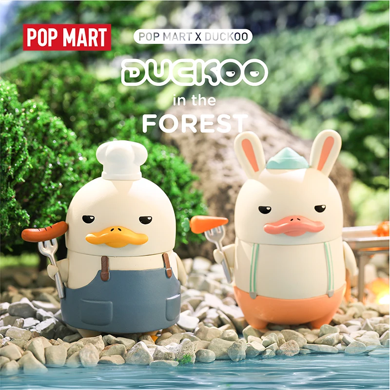 POPMART Duckoo фигурка утки в лесу глухая коробка Кукла бинарная фигурка подарок на день рождения детская игрушка