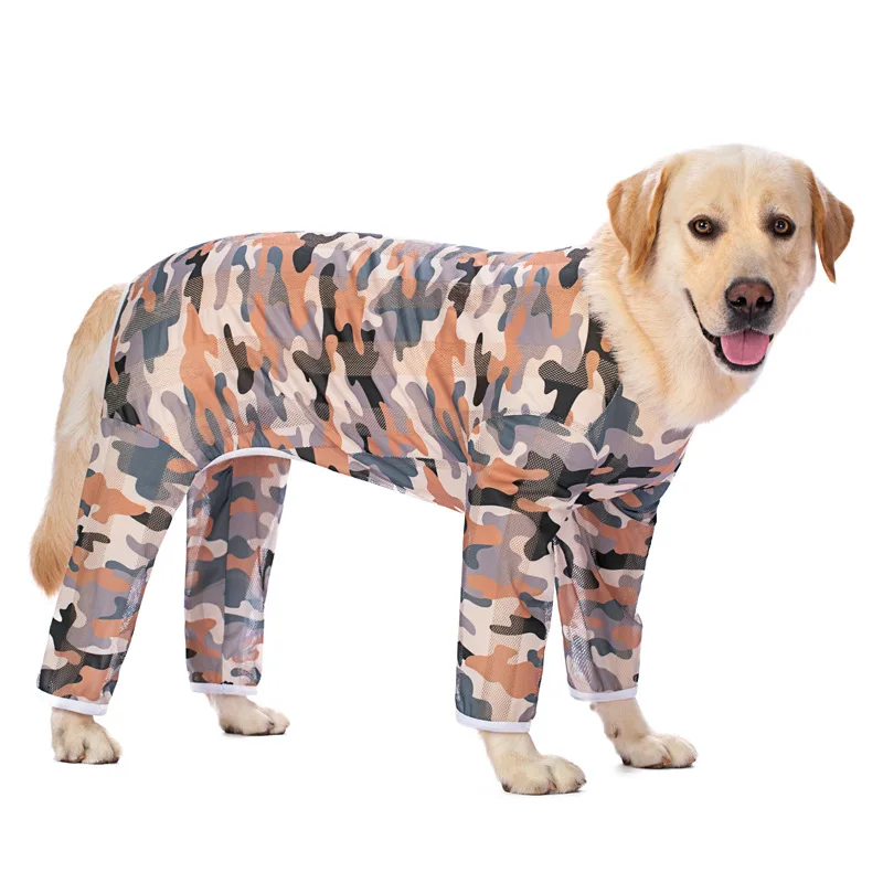 Big Dog Clothing Jumpsuit Large Clothes Overalls Corgi Samoyed Husky Japanese Akita Labrador Golden Retriever Costume Outfit | Дом и сад