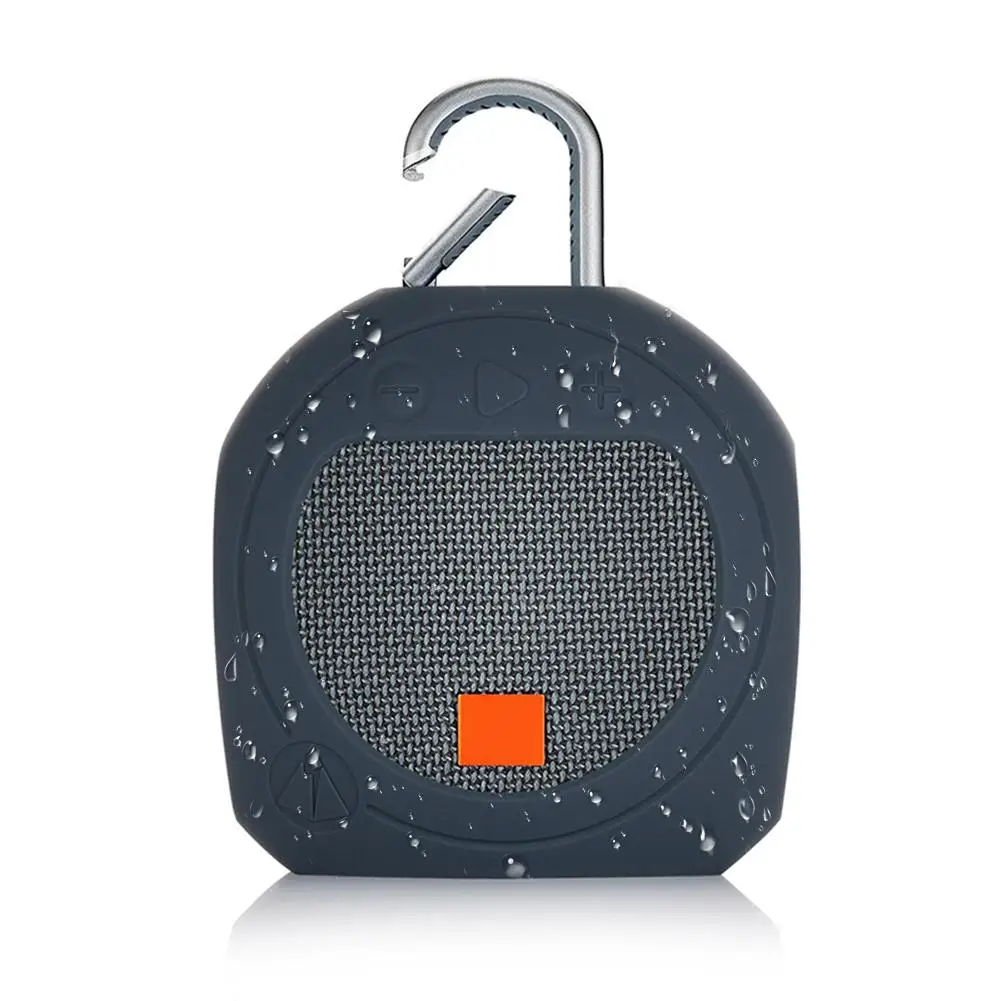 Новейший защитный силиконовый чехол для JBL Clip3 клип 3 Bluetooth динамик открытый противоударный чехол с пряжкой