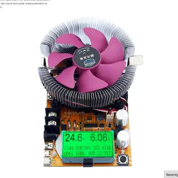 

150W Digital Battery Capacity Tester Voltmeter Adjustable Constant Current Electronic Load Charger Usb Ameter Meter Indicator