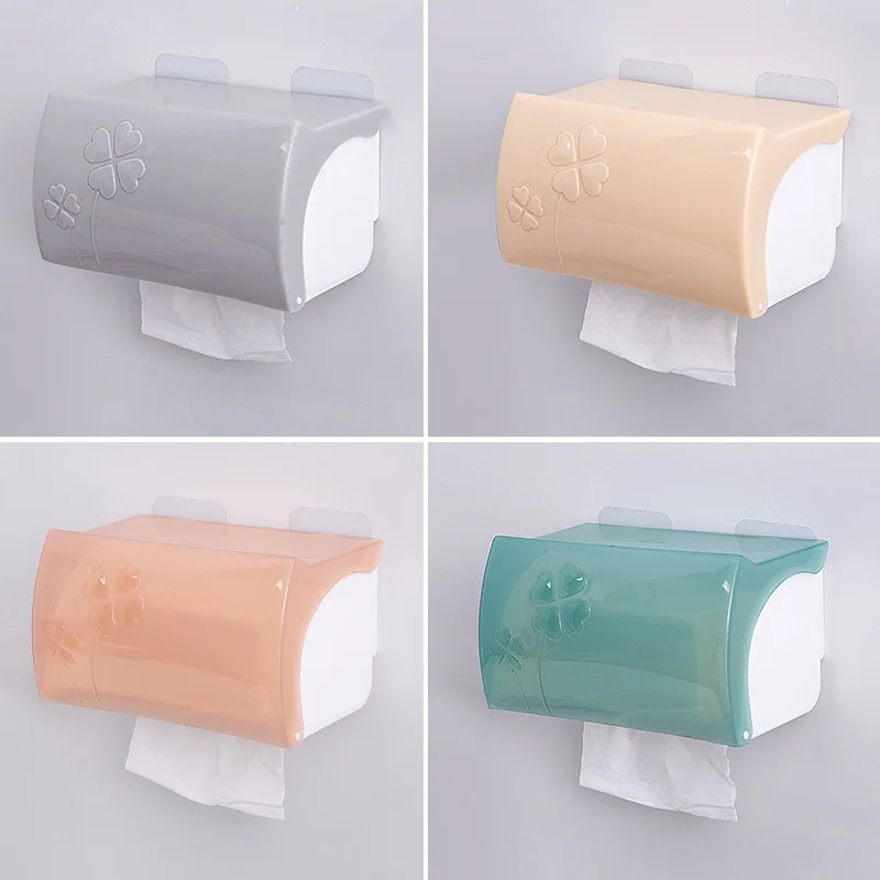 Прозрачный держатель для туалетной бумаги водонепроницаемый пыленепроницаемый держатель для хранения бумажных полотенец s прочный домашний бумажные полотенца Держатель Для Полотенец