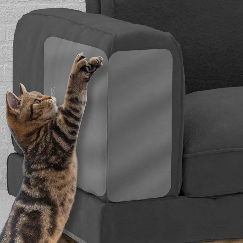 ПЭТ Когтеточка для кошек стул для дивана протектор коврик милый Кот мебель для дома защитный чехол ПЭТ устойчивые инструменты для нанесения царапин