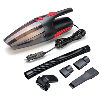 

Hot TOD-Portable 4 Meter Long Handheld Vacuum Cleaner Wet / Dry Vacuum Cleaner for Car Home 120W 12V 5000PA