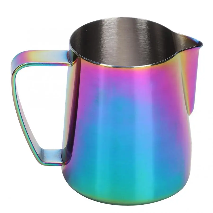 350 мл, нержавеющая сталь, чашка для вспенивания молока, кувшин для кофе, кувшин для латте, художественный вспениватель молока, кухонные аксессуары для кофе