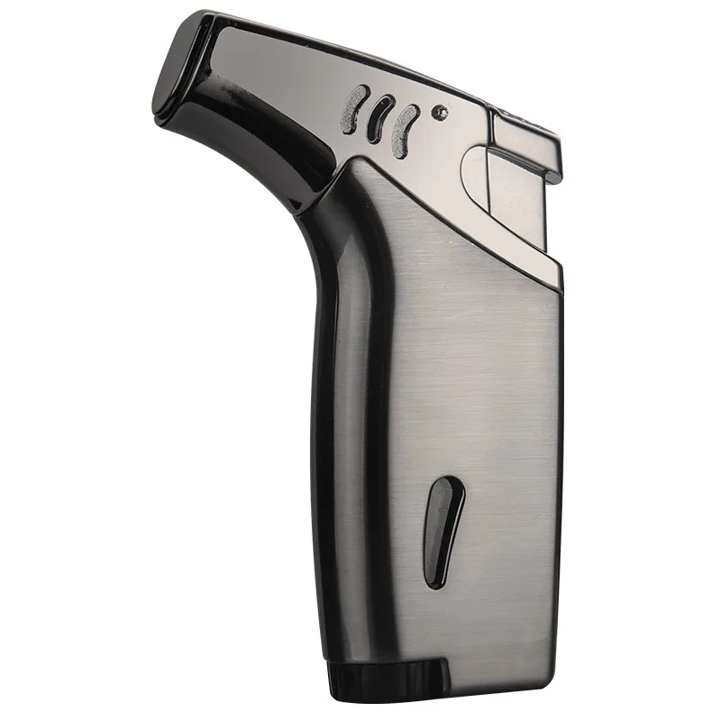 

Outdoor Elbow Lighter Torch Turbo Cigar Lighter Jet Butane Gas Cigarette 1300 C Spray Gun Windproof Metal Pipe Lighter Men Gift