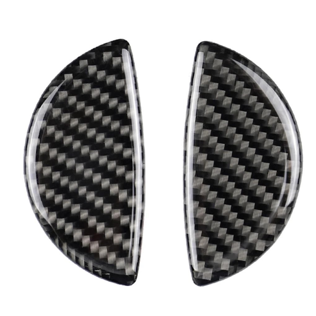 Replacement For Mini Cooper R55/R56/R60/R61 2pcs/set Car Interior Door Handle Cover Stickers Carbon Fiber Decals Decor