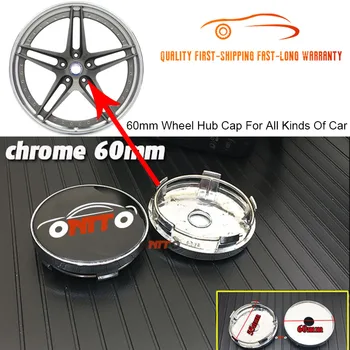 

60mm 6cm 2.36INCH Car Emblem Badge Cover Car Wheel Center Cap PVC/ABS Wheel Hub Cap Covers For all car