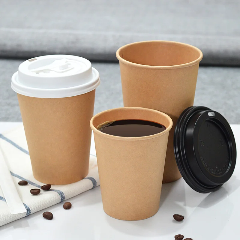 Brown Paper Coffee Cup
