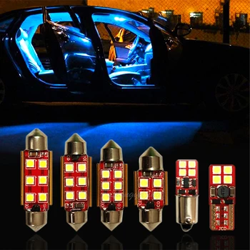 

LED Interior Light Canbus No Error Dome Map Trunk Lamp For Audi A6 S6 RS6 C5 C6 C7 4B 4F 4G Quattro Sedan Avant Interior Kit