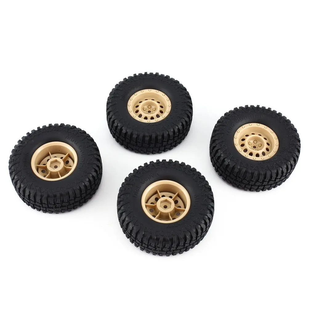 

4Pcs For AUSTAR AX-3020/4020 1.9 Inch 103mm 1/10 Scale Tires with Wheel Rim for 1/10 D90 SCX10 CC01 RC Rock Crawler Parts
