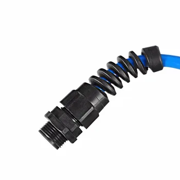 

Drop Shipping 10pcs Length 65mm Waterproof M12 PG7 Cable Connectors Spiral Strain Relief Protector