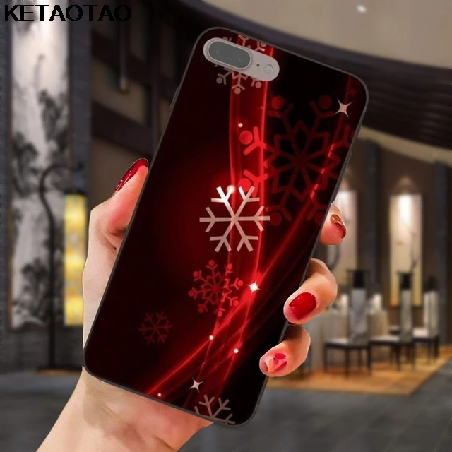 Серый KETAOTAO Рождество Снежинка Олень телефон чехол s для iPhone 4S SE 5C 5S 6S 7 8 Plus X XS XR 11 Pro Чехол Мягкий ТПУ резиновый силиконовый - Цвет: Серый