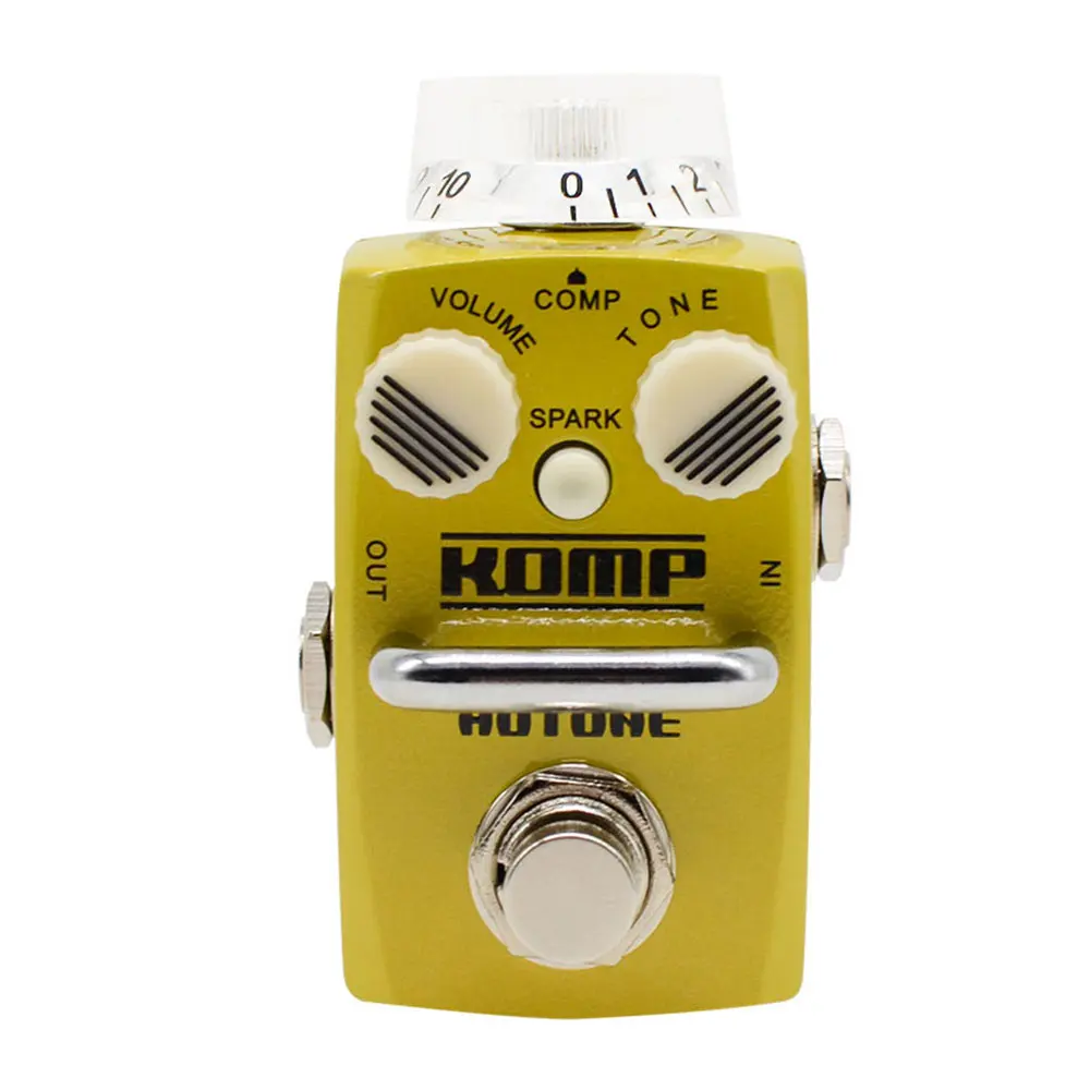 Hotone Skyline Komp аналоговый Opto LA2A стиль оптический компрессор гитары Бас педаль эффектов SCS-1