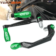 7/" 22 мм алюминиевый руль мотоцикла система тормоза рычаг сцепления протектор для рук для KAWASAKI Ninja ZX-14 Monster