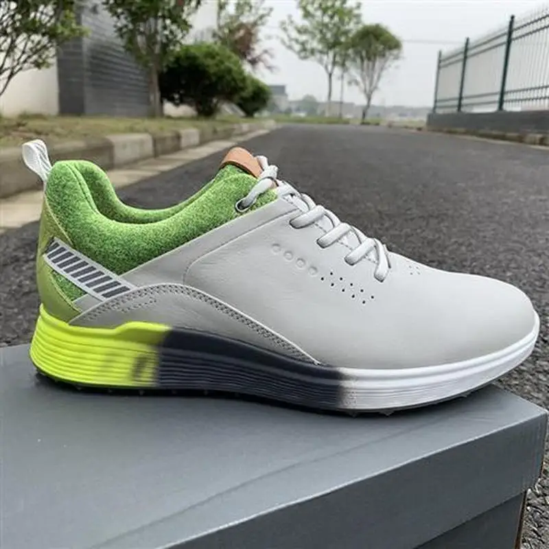 

Professional Genuine Leather Men Golf Shoes Brand Golf Training Sport Shoes