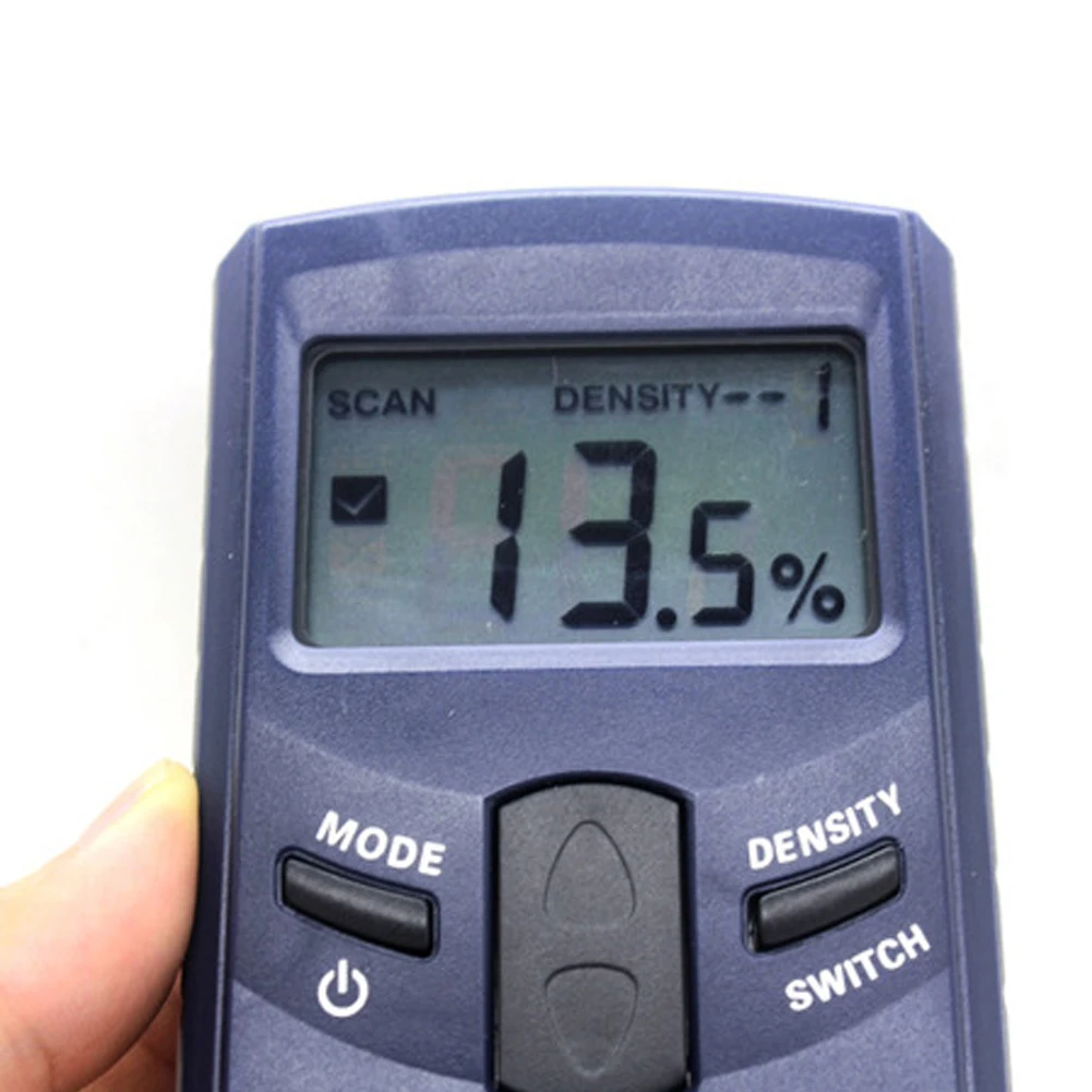 MD918 Индуктивный тестер плотности Многофункциональный портативный цифровой гигрометр с дисплеем измеритель влажности древесины инструмент бумага Точная