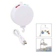 35 песен, вращающаяся детская кровать, колокольчики, игрушка на батарейках, Спортивная музыкальная шкатулка, погремушка для новорожденных