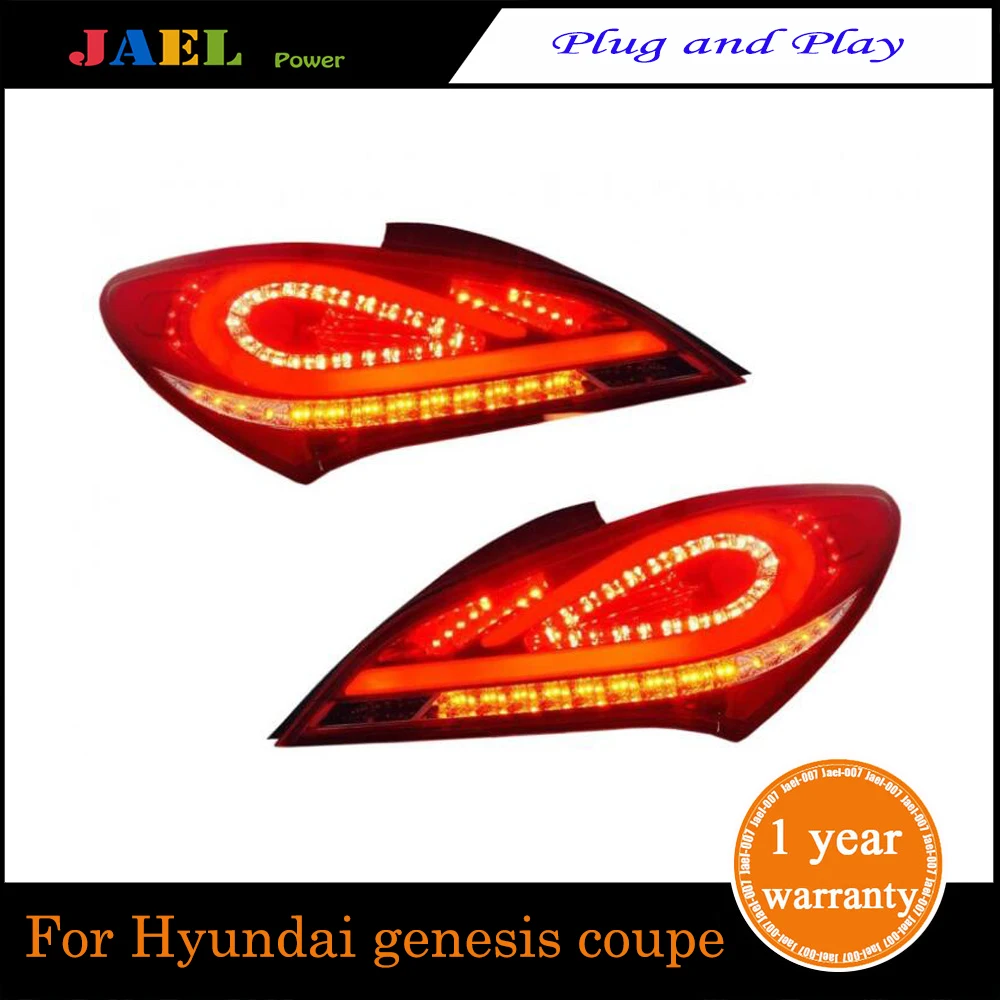 

LED Tail Lights For Hyundai genesis coupe 2009~2012 LED Tail Lamp Signal Brake Reverse Light