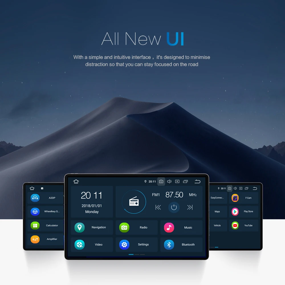 Best COIKA 7" Android 9.0 System Car DVD Radio Player For Ford F150 Fusion Explorer F350 Focus Expedition Multimedia Stereo4+64G RAM 4 Best COIKA 7" Android 9.0 System Car DVD Radio Player For Ford F150 Fusion Explorer F350 Focus Expedition Multimedia Stereo4+64G RAM 4