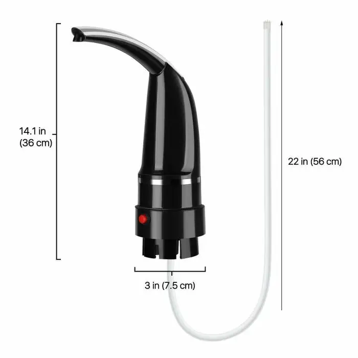 USB Электрический для бутылки с водой насос питьевой диспенсер бутылки для воды дозаторы домашнего офиса_ WK