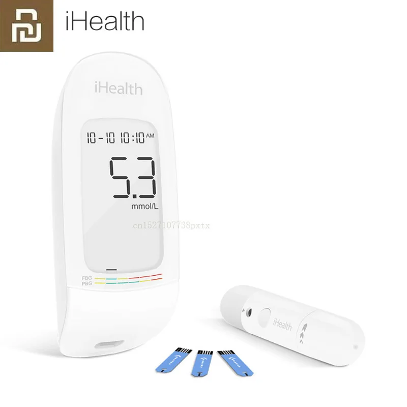 Глюкометр Youpin IHealth с тест полосками и ланцетами|Смарт-гаджеты| |