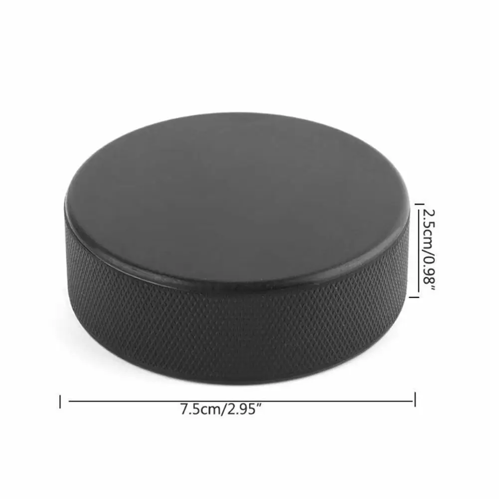 Professional Sports Rubber Ice Hockey Ball Competition Training Exercise Puck Ice Hockey Supplies Sport Accessories