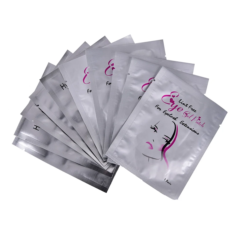 5Pairs/10Pcs Eyelash Extension Pads Hydrogel Eye Patch Moisture And Tighten Skin Eye Mask Dark Circle Wrinkle Removal Eye Care