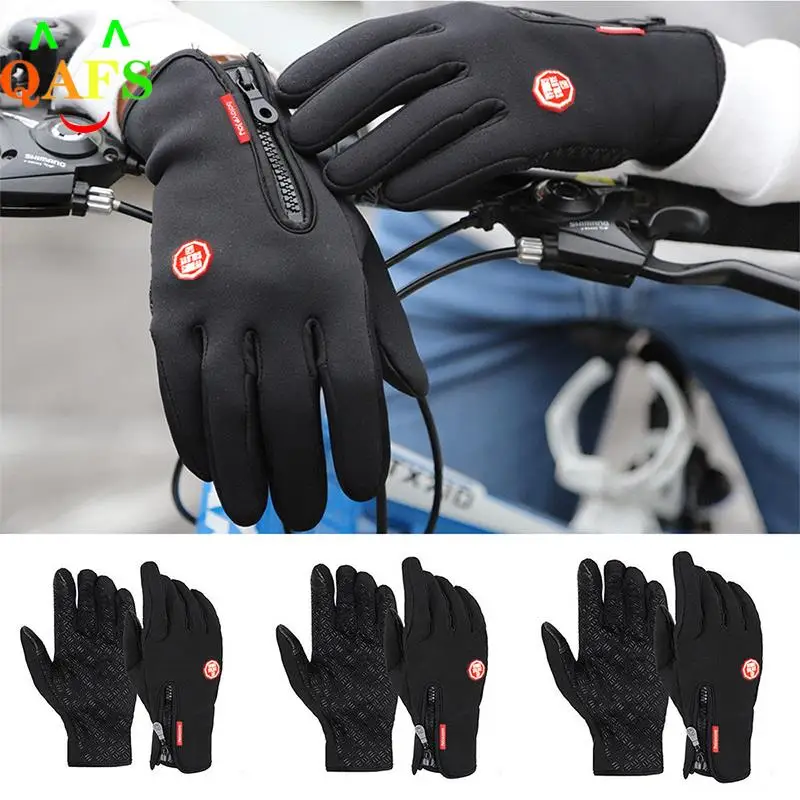 Outdoor Winter Gloves Windproof Waterproof Thermal Touch Screen Gloves Mittens