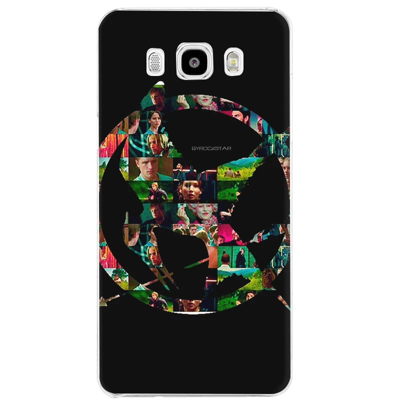 Чехол для мобильного телефона Samsung Galaxy J1 J2 J3 J5 J7 J6 Prime жесткий чехол с логотипом фильма «Голод игры»