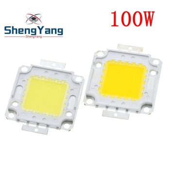 

1pcs pure white/warm white 100W 24*48 led chip high power led bead high brightness 32-34V for led street light