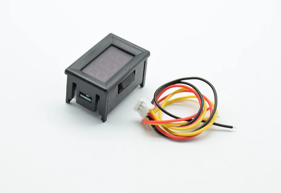 DC 2,4 V-30 V/0-100 V 2 провода/3 Провода вольтметр Мини 0,3" цифровой Напряжение измерителем влажности и температуры для авто электрические приборы метров