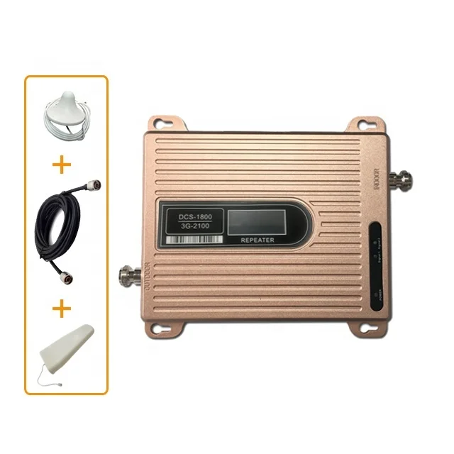 Новое поступление Roes Gold Dcs 3g 1800/2100 МГц двухдиапазонный ретранслятор сигнала, передатчик и приемник 433 МГц антенна 433 МГц