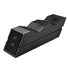 Для PS4 контроллер Зарядное устройство, контроллер зарядная станция для sony Playstation 4/PS4/PS4 тонкий/PS4 Pro с Светодиодный индикатор