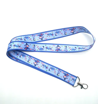 

New cartoon Eeyore Neck Strap Lanyards Badge Holder Rope Pendant Key Chain Accessorie