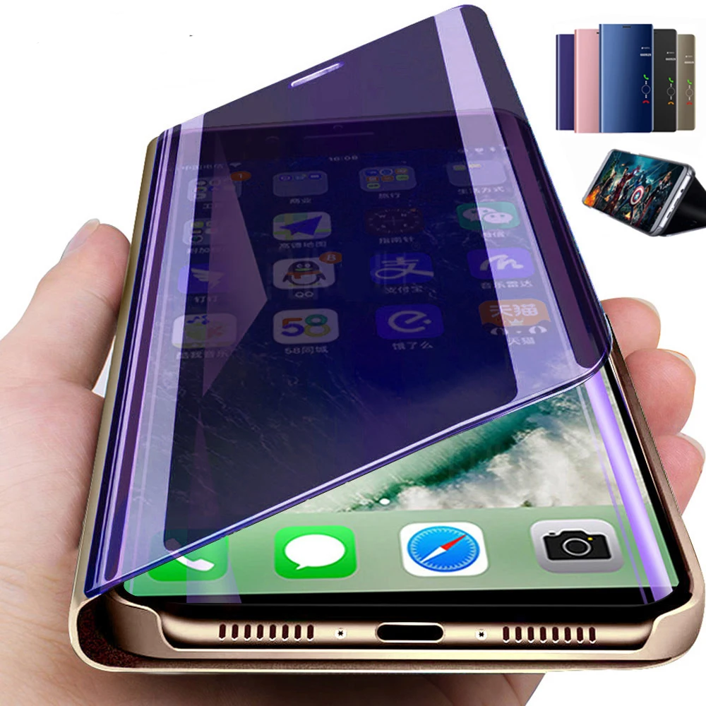Smart View Flip Mirror Case Iphone 11 Pro Max Original Smart Flip