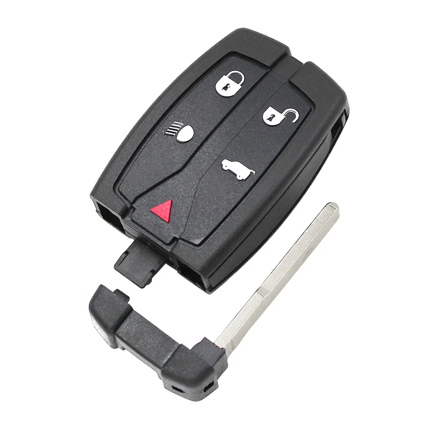 5 кнопок дистанционного управления Умный брелок 315/433MHz для Land Rover LR2 clicker NT8TX9+ неразрезанный маленький ключ