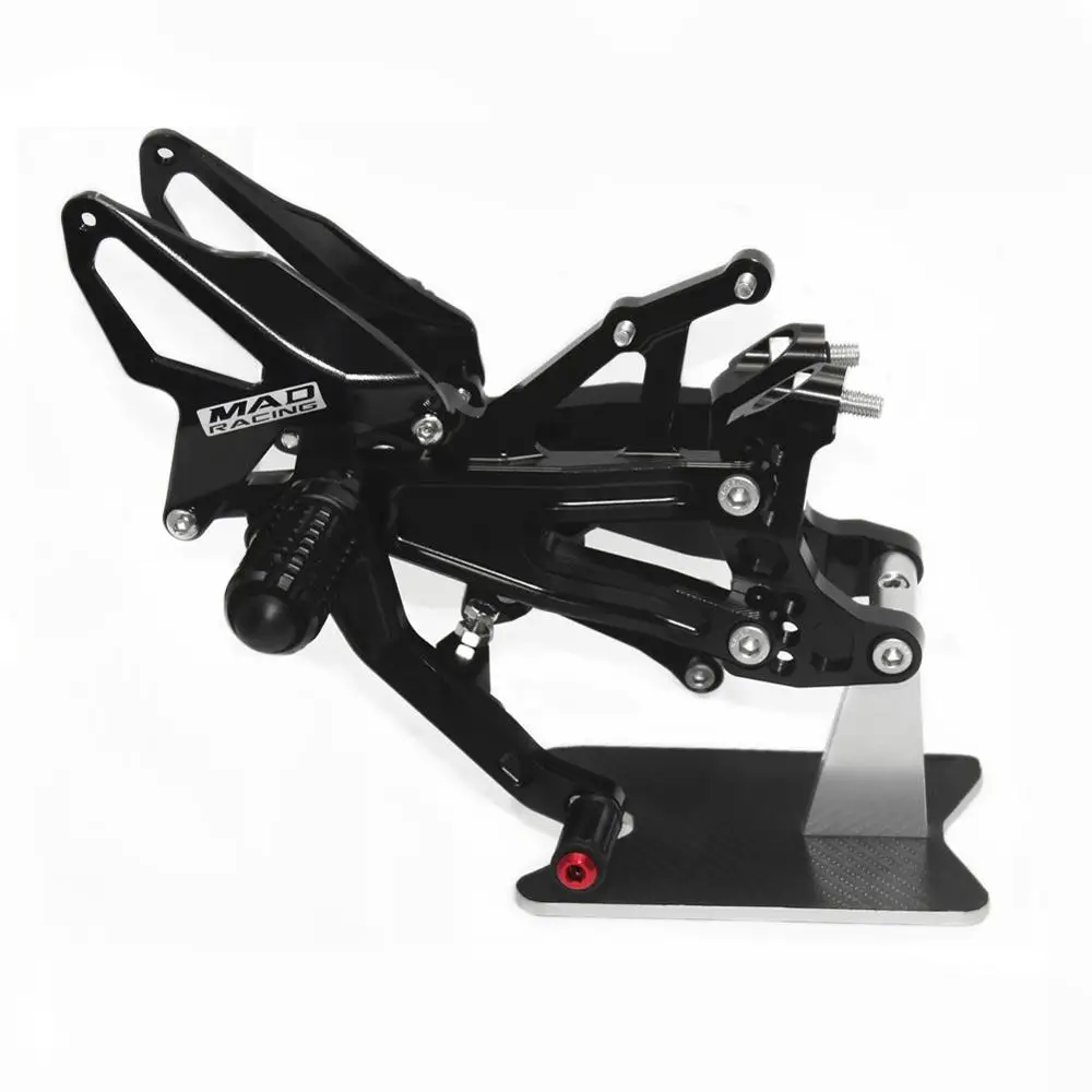 Для V4 PANIGALE CNC Регулируемые подножки для ног Rider Rearsets педаль для ног