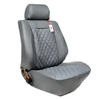 BOOST для Mitsubishi Delica 2012 Cvw5 чехол для сиденья автомобиля полный набор 7 сидений правый руль вождения - Название цвета: 19-07 Gray