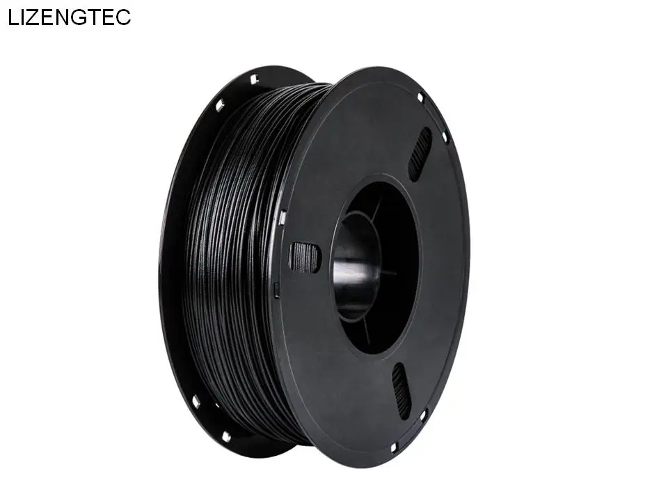 LIZENGTEC Non-toxic 1.0Kg PLA Carbon Fiber Antistatic 1.75mm 3D Printer Filament ESD Material Suitable for 3D Printer & Pen