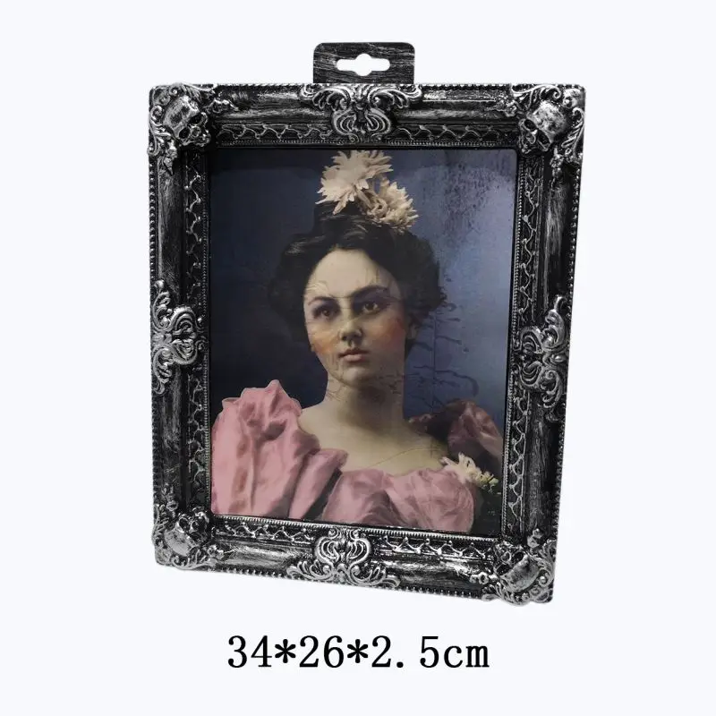 

Halloween Party Decoration Horror Pictures Frames Ghost Photo Frame Changing Face Ghost Party Horror Decoration Halloween Decora