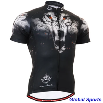 

2020 Brand Team Man Cycling Jersey tiger head short Sleeve Jersey Bike Bicycle Clothing For Spring Summer Autumn18-2