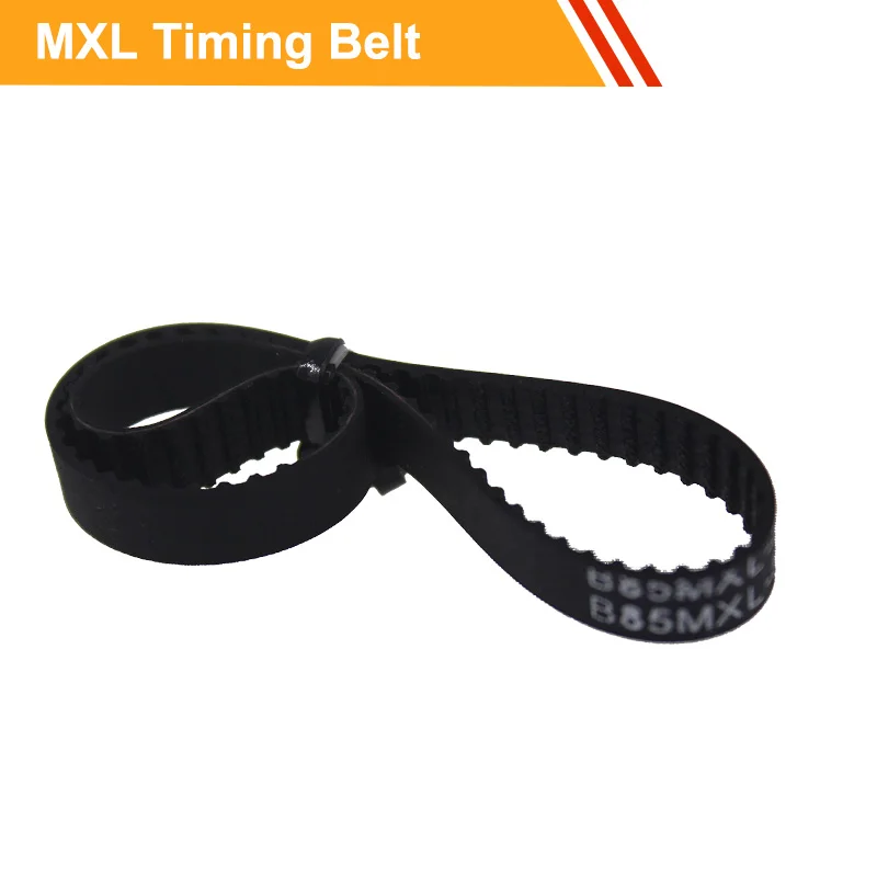 

MXL Type Closed loop Rubber Gear Belt Length 62/64/65/69/70/71MXL Timing Belt 6/10mm Belt Width Rubber Transmission Belt